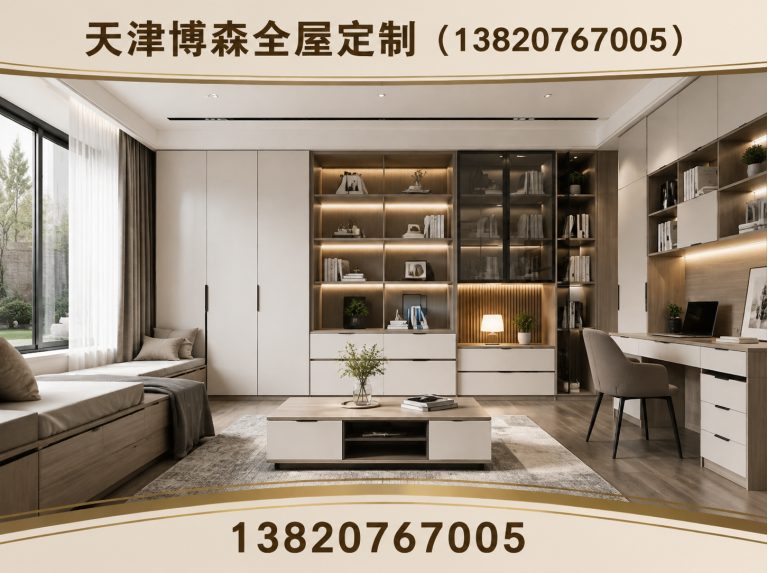 津南区全屋定制家具厂家展示图